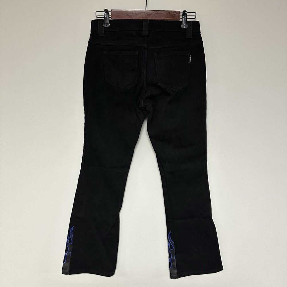 *RARE* VTG 90s Flame Jeans - Picture 4 of 11
